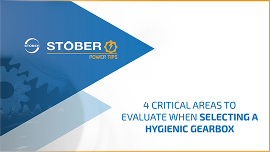 hygienic gearbox selection
