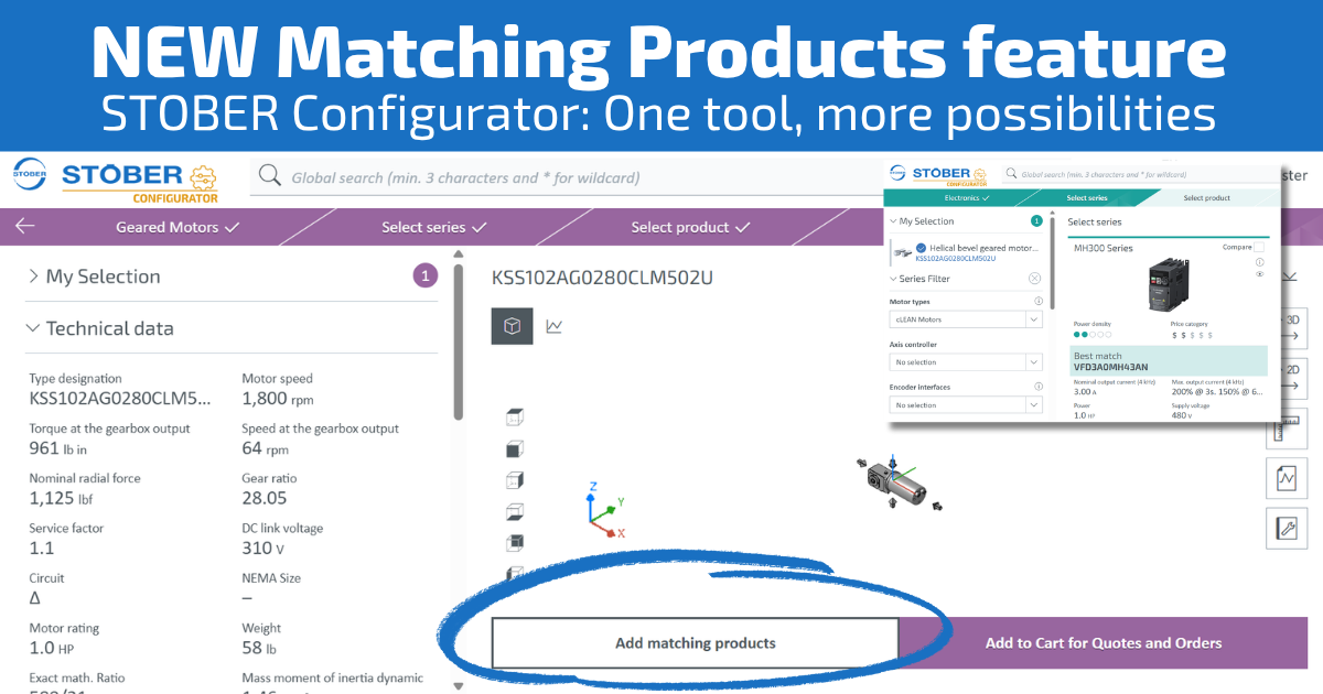 Matching Products Feature