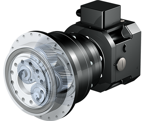 Planetary gearbox series with MB brake